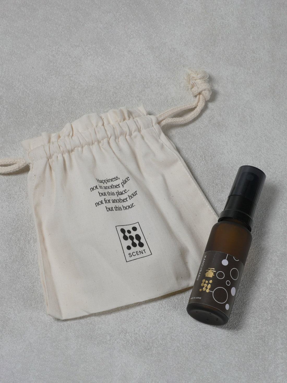 SCENT フレグランススプレーのパッケージ